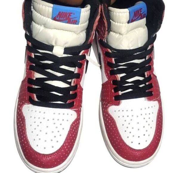 Air Jordan 1 Retro High x Marvel Origin Story Size 7 Men\'s Red White Sneakers main image 10